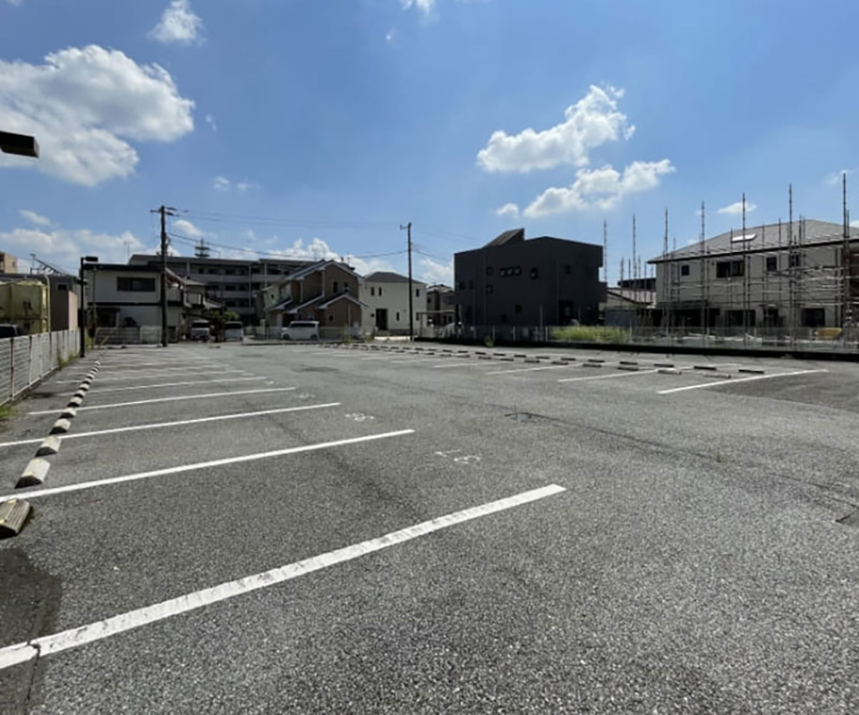 駐車場として利用